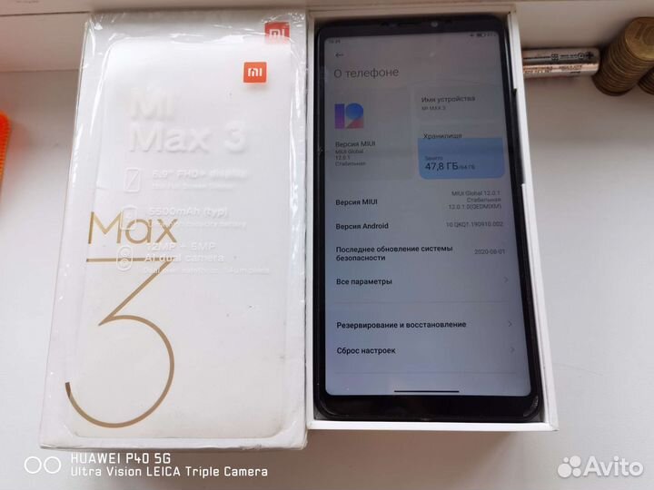Xiaomi mi max 3 4/64GB