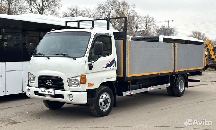 Бортовой грузовик Hyundai HD78, 2014