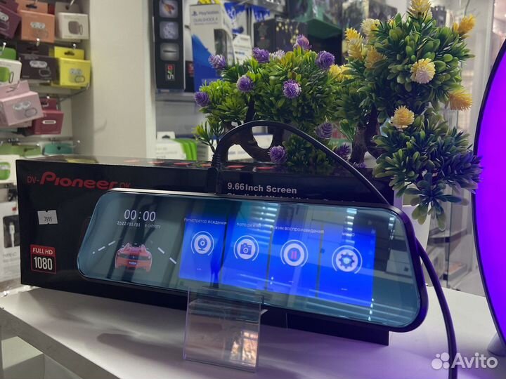 Видеорегистратор с парктроником (новый, гарантия)