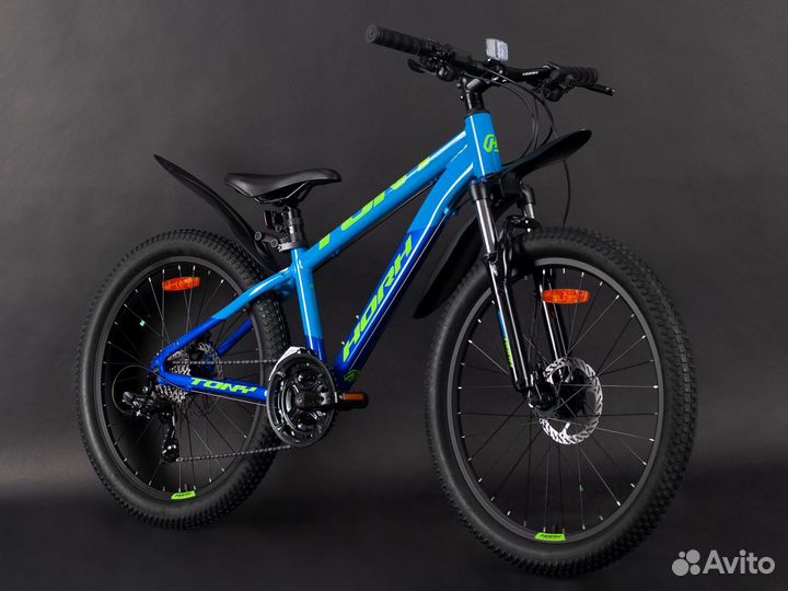 Велосипед horh tony tyhd 4.1 24 (2023) Blue-Green