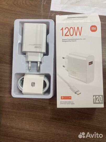 Зарядное устройство xiaomi 120w оригинал