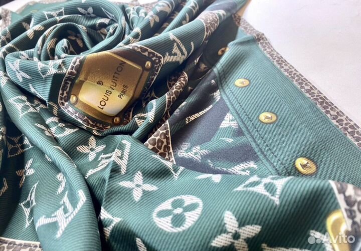 Шарф платок пашмина Louis Vouitton 3 D