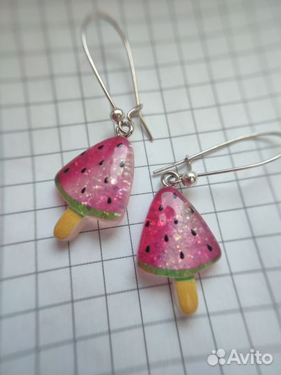 Серьги Арбузы