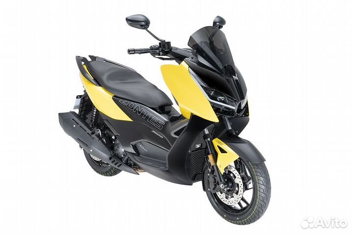 Макси-скутер Zontes ZT350-D yellow новый