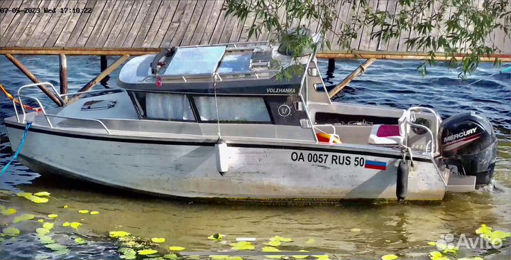 Волжанка 65 кабин с прицепом voyager vboats