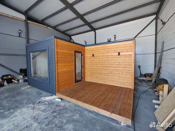 Баня модульная в наличии 6х5 Каркасная баня