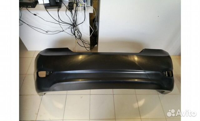 Бампер задний Хендай Солярис