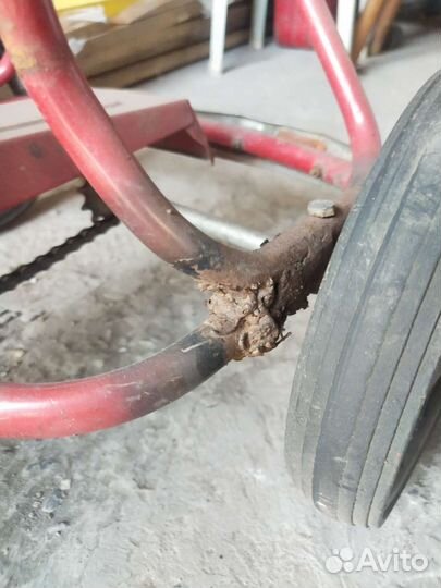 Детская педальная машинка спорт СССР