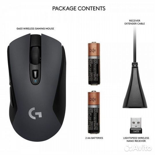 Продам беспроводную игровую мышь Logitech G603 ls