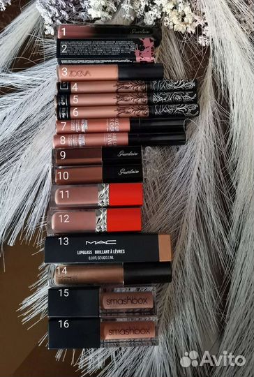 Жидкие Помады и Блески Нюд