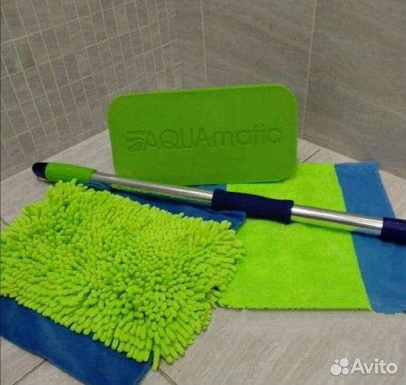 Швабра универсальная Гринвей с насадками