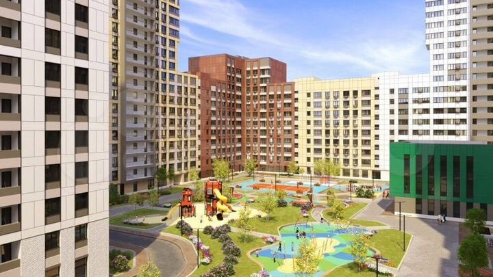 2-к. квартира, 52,5 м², 4/13 эт.