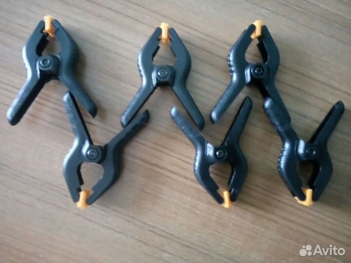 Струбцинки быстрозажимные 6шт