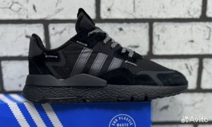 Adidas nite jogger black