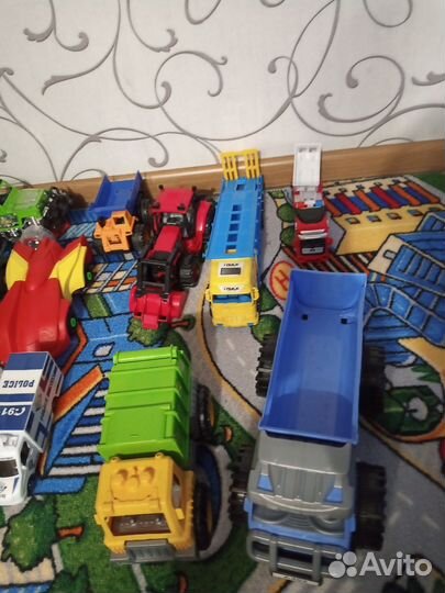 Детские машинки игрушки пакетом