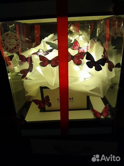 Букет из бабочек. Ручная работа