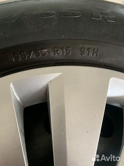 Колеса r15 195/65 лето 5/120 vag