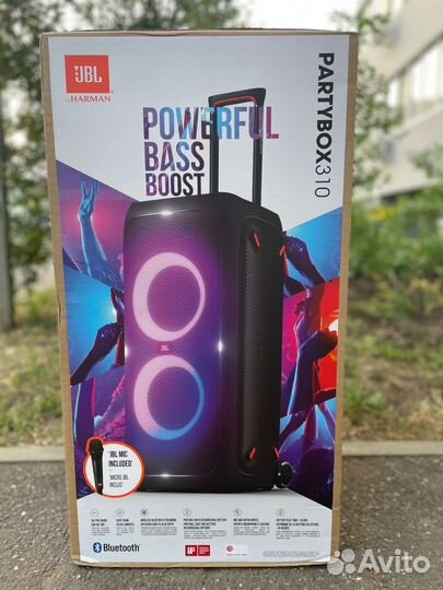 Колонка Jbl partybox 310 С микрофоном, в наличии