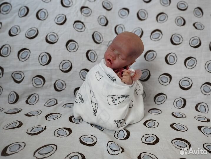 Кукла реборн Twin A (окрашена но не закреплена)