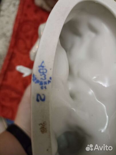 Статуэтка балерина ссср(кошка) лфз