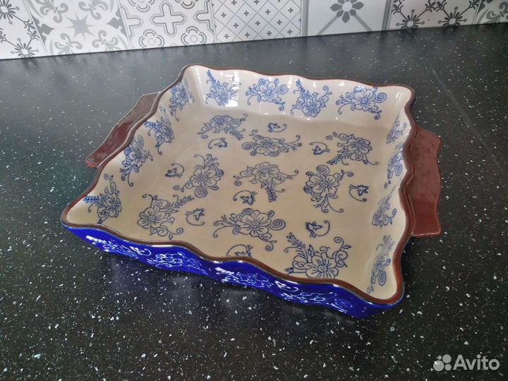 Пасхальный набор тарелка для яиц и солонка