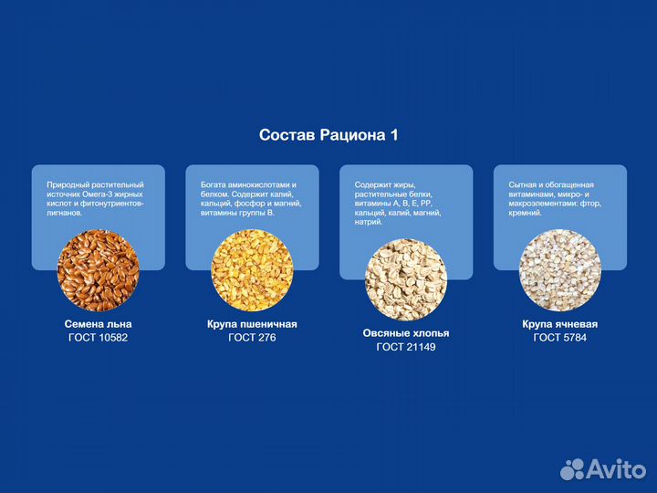 Каша для собак