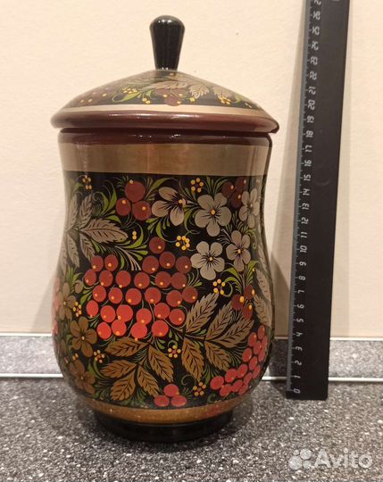 Деревянная посуда Хохлома