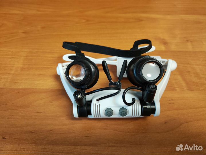 Очки лупа с подсветкой