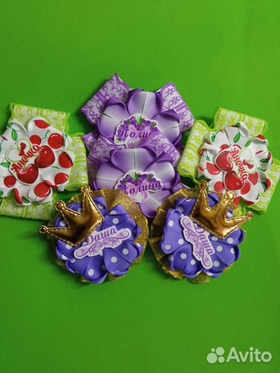 Резинки для волос ручной работы