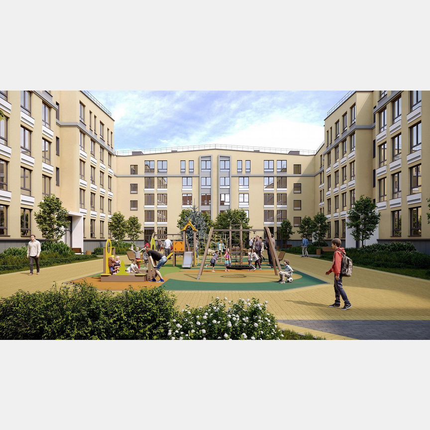2-к. квартира, 56 м², 2/5 эт.