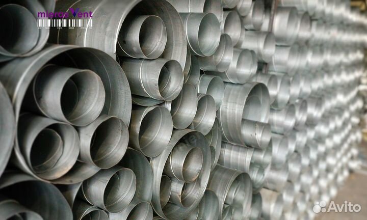 Воздуховоды круглые спирально-навивные