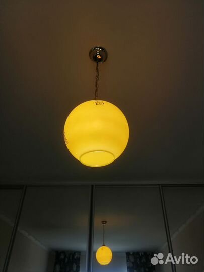 Люстра потолочная бу