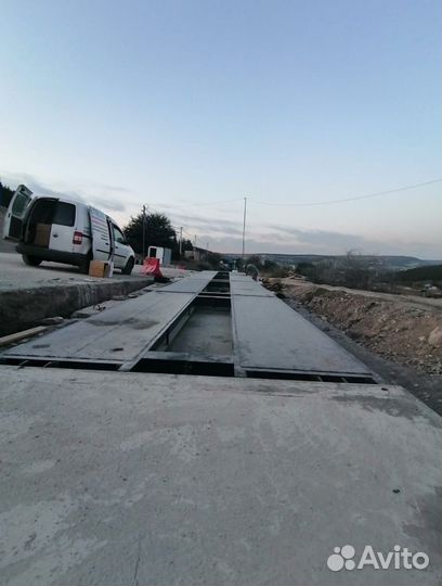 Стационарные автомобильные весы