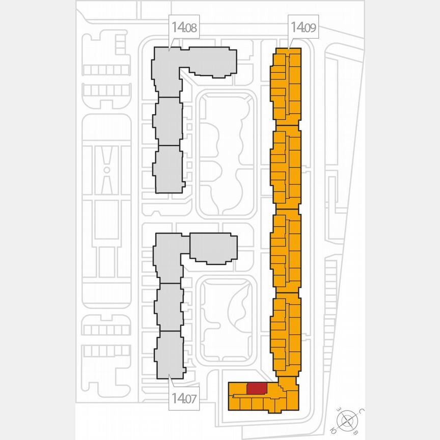 2-к. квартира, 63,6 м², 3/8 эт.