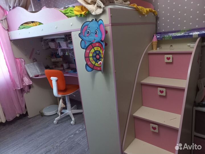 Кровать чердак