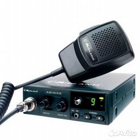 Радиостанция midland alan 100 plus AM\FM, 40 канал