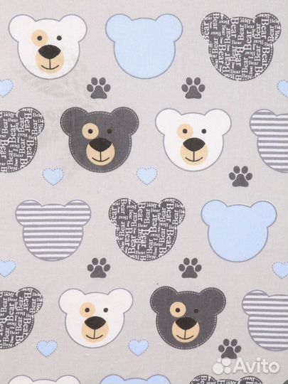 Простынь на круглую кроватку