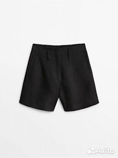 Massimo dutti шорты лен