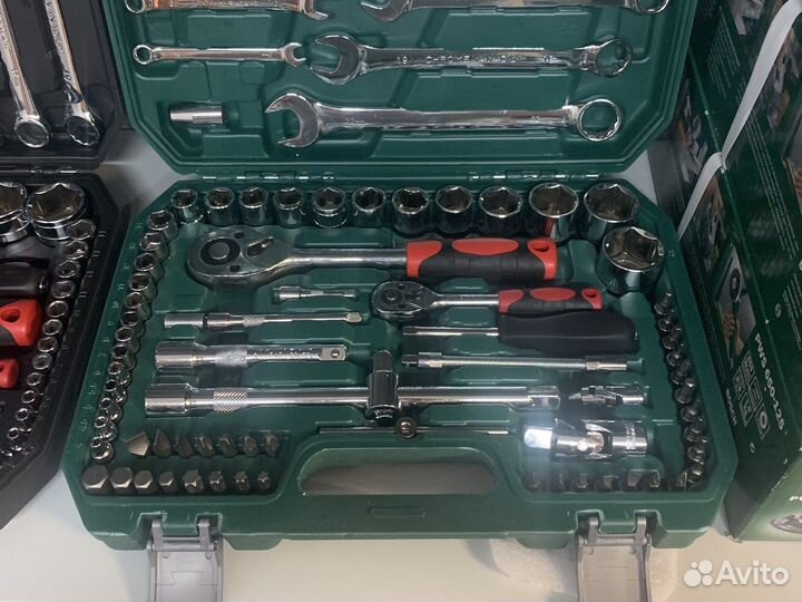 Набор инструментов для авто 82 предмета. SATA