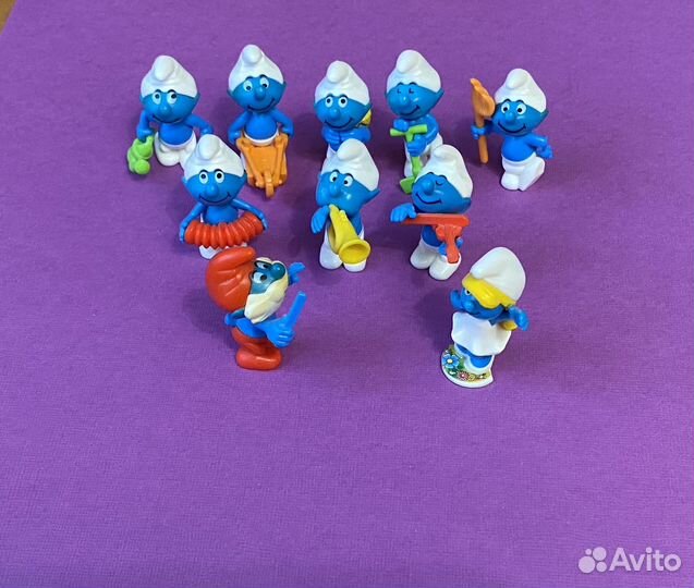 Киндер игрушки Смурфы