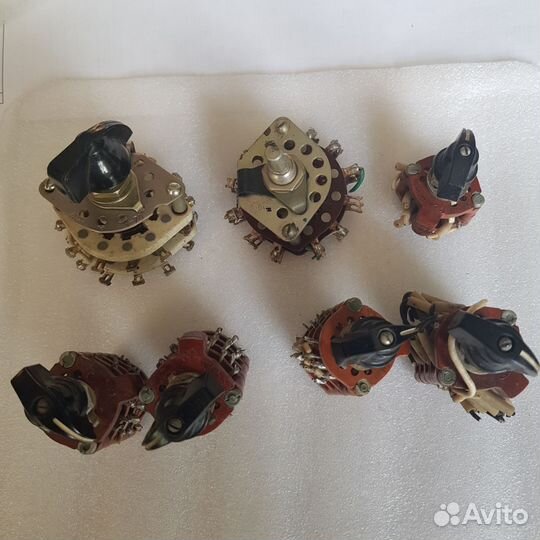 Перелючатели галетные 2-3-4-5секционные из СССР