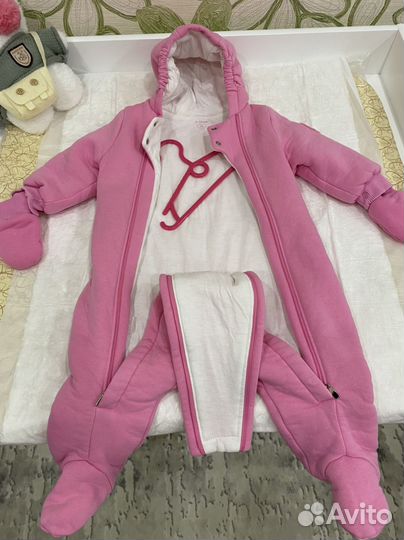 Комбинезон утепленный для девочки,74размер