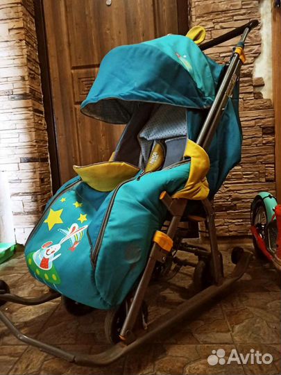 Санки коляска ника 7