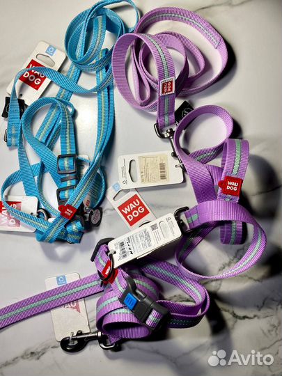 Амуниция collar waudog Nylon с эфф. 