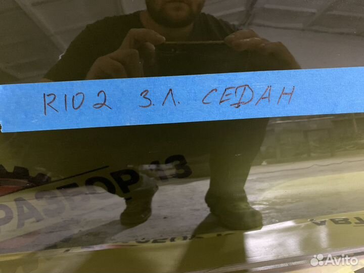 Стекло двери заднее левое Киа рио 2 седан