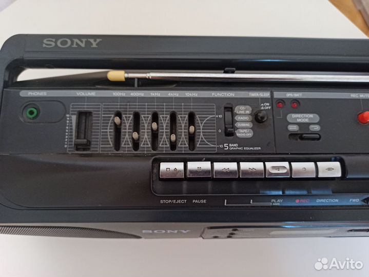 Магнитофон sony cfs w505l