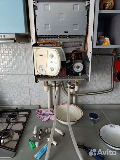 Промывка теплообменников газовых котлов