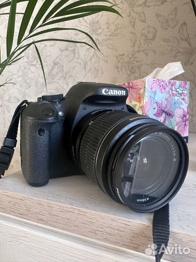 Зеркальный фотоаппарат canon eos 600d