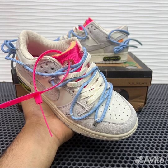 Кроссовки Nike Sb Dunk low off white