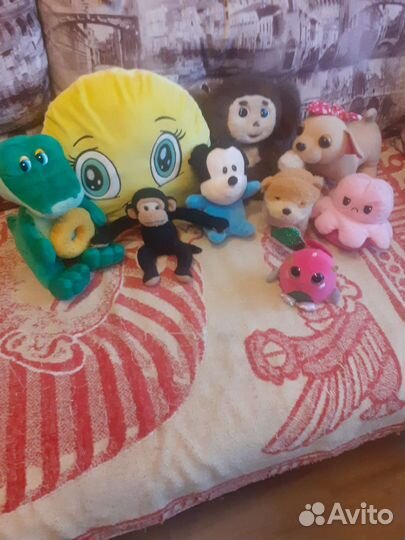 Мягкие игрушки пакетом